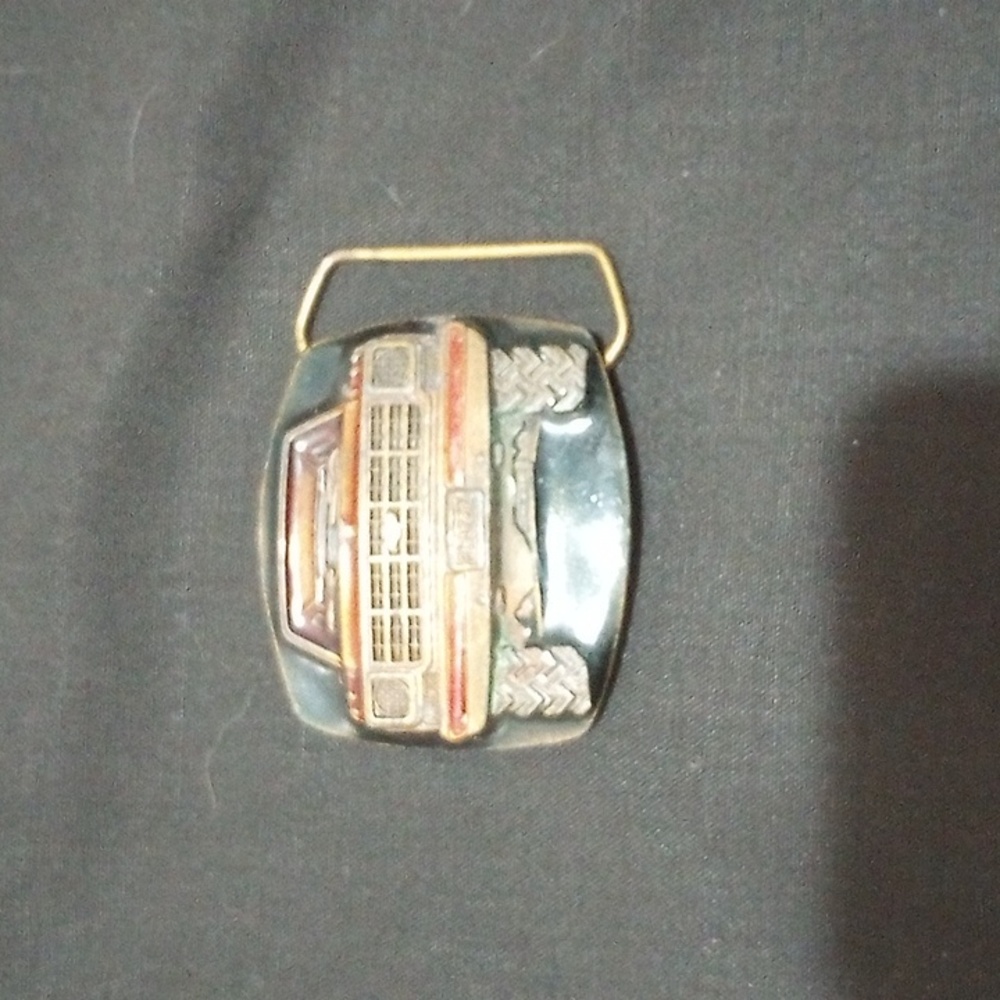 1978 CHEVROLET BLAZER Belt Buckle Indiana Metal co. Vintage